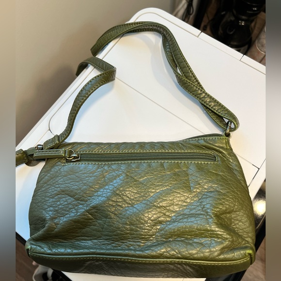 Ampere Army Green Crossbody Purse - Picture 2 of 4